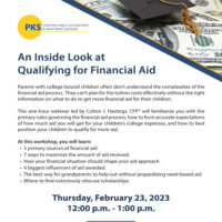 Webinar: An Inside Look at Qualifying for Financial Aid