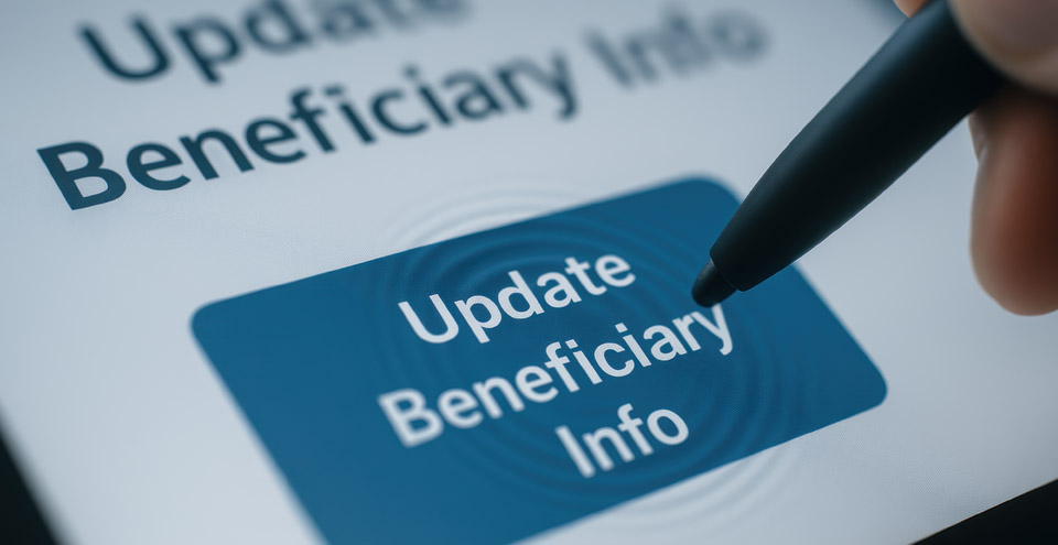 Estate planning checklist reviewing account beneficiaries